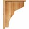 Ekena Millwork Monterey Rough Sawn Corbel w/Backplate, Western Red Cedar, 6"W x 14"D x 18"H COR06X14X18MON01RWR - alternate 4